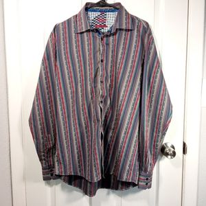 Luchiano Visconti Mens Large Button Up
